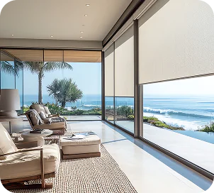 Motorized Screens, Shades & Awnings